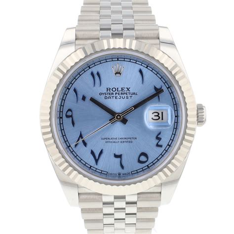 rolex datejust arabic dial